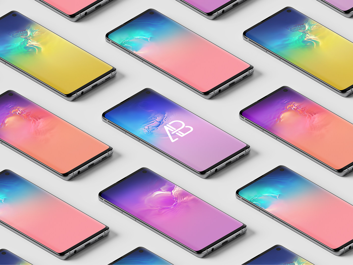 Samsung clay mockups psd+sketch · 3. 9 Free Samsung Galaxy S10 Mockup Templates Graphic Design Resources
