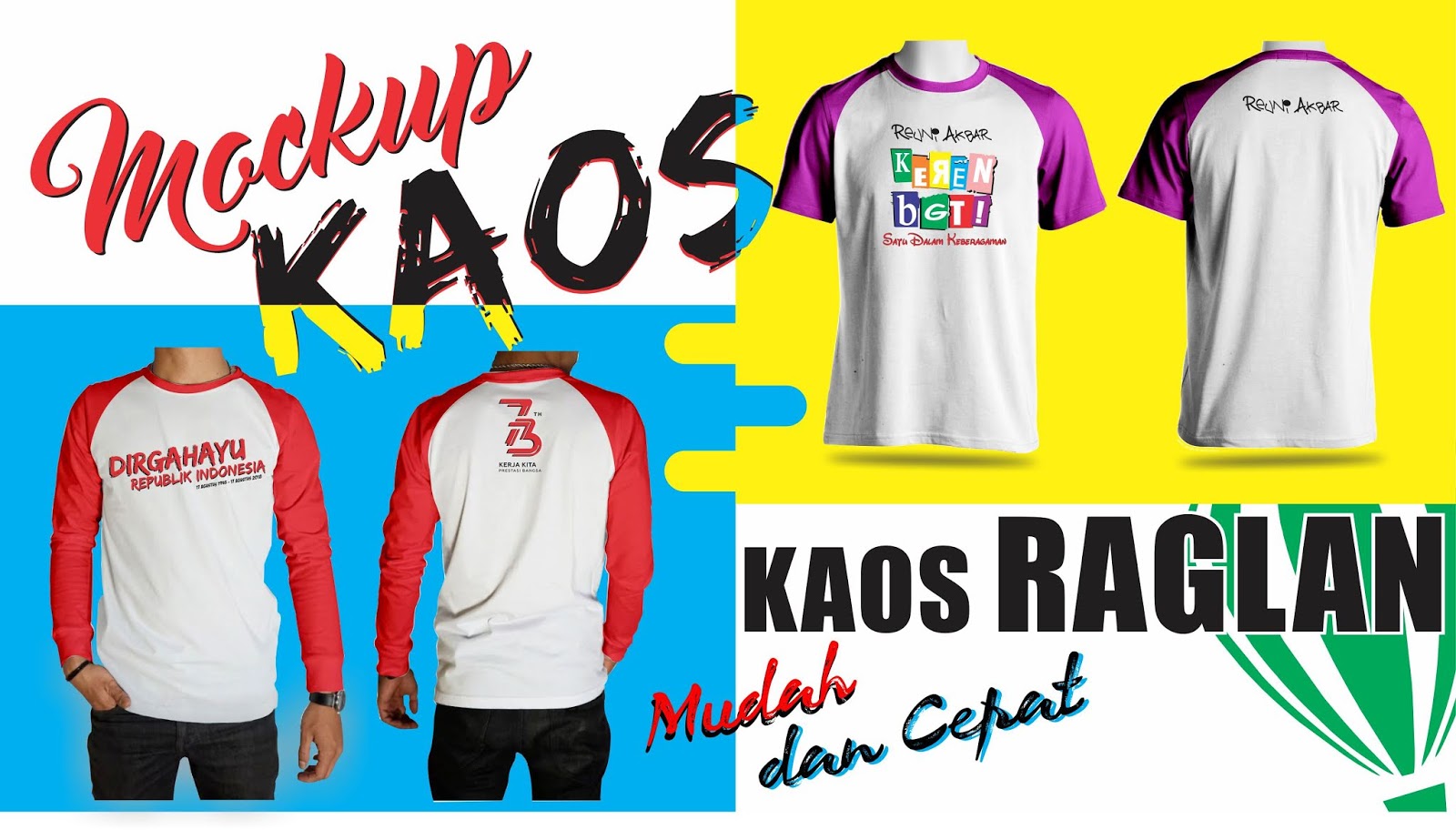 How to make jersey mockups easily free files #mockupjersey #student. Mockup Kaos Raglan Dan Cara Menggunakannnya Tutoriduan Com