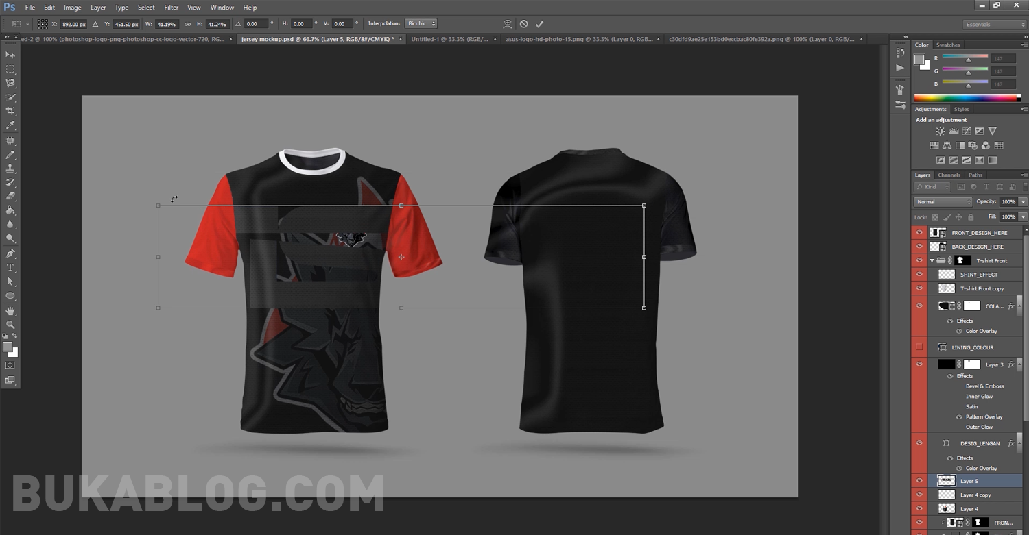 Ok pertama yang musti disiapin: 379 Download Mockup Jersey Esport Photoshop Packaging Mockups Psd Free Psd Mockup Mockups Template Design Assets