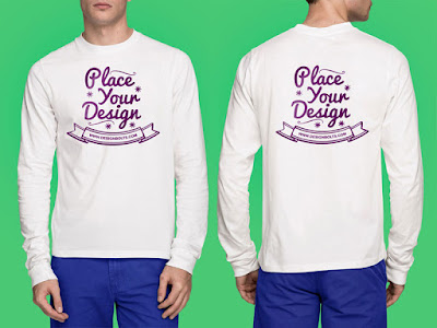 Mockup kaos cdr x7, mockup kaos raglan cdr, mockup kaos lengan panjang cdr,. Download Mockup Kaos Lengan Panjang Format Psd Wsm Project