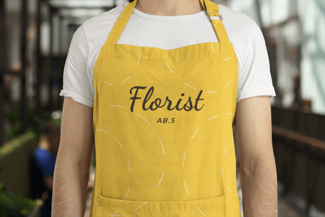 The best apron mockup for restaurant, hotel, cafe, fast food branding projects and add more value to your presentations. Apron Mockup Scene With Model