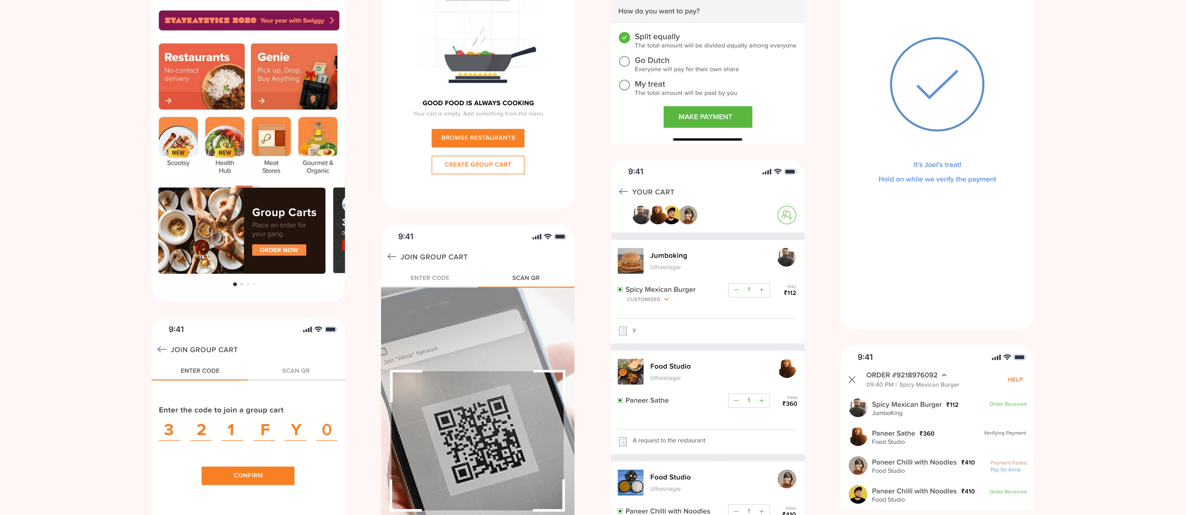 Your resource to discover and connect with designers worldwide. Case Study Allowing Group Orders In Food Delivery Apps By Simran Tank Bootcamp