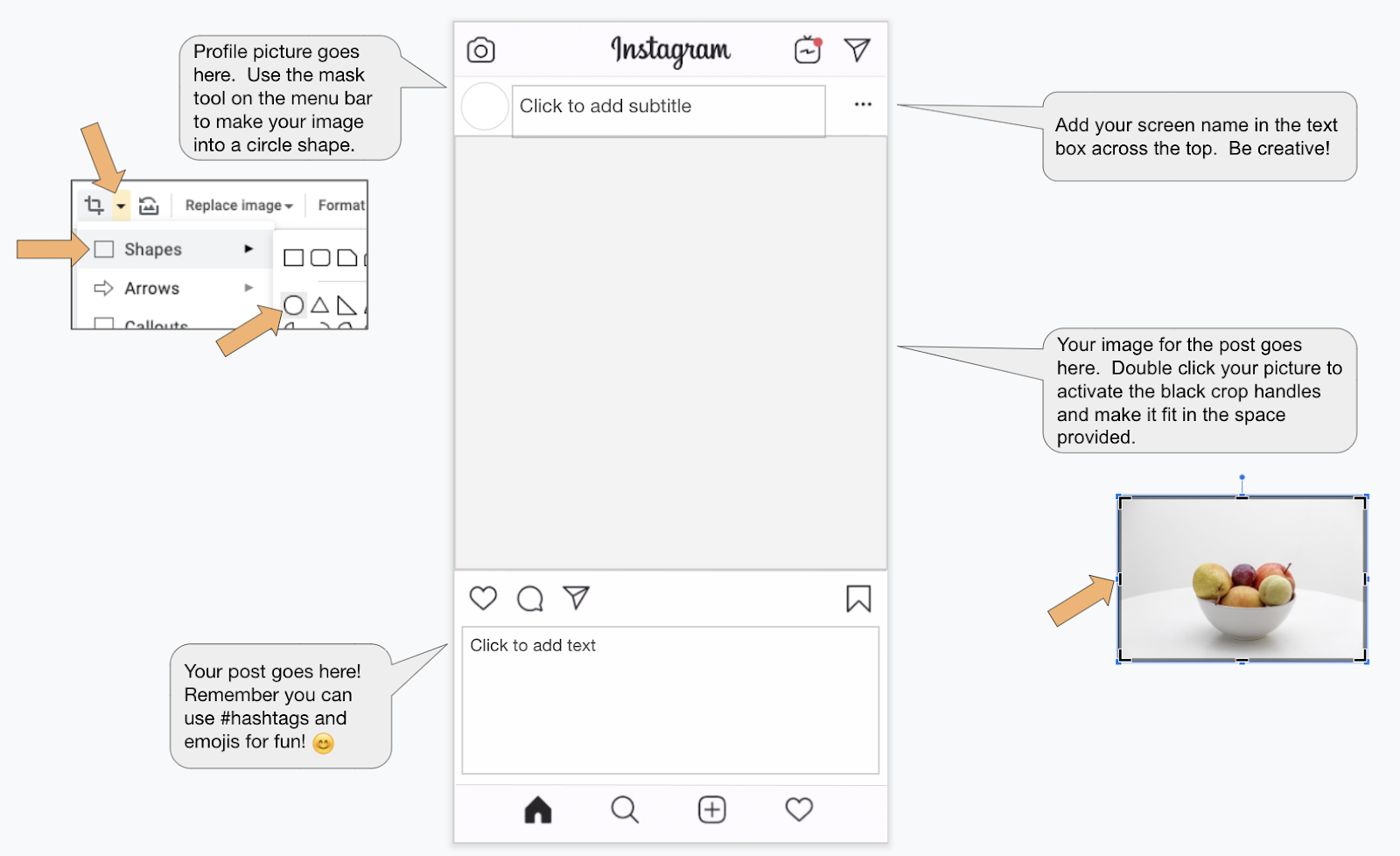 If it’s something that’s too offensive, instagram doesn’t want it on their service. Updated Instagram Template For Google Slides Teachingtechnix