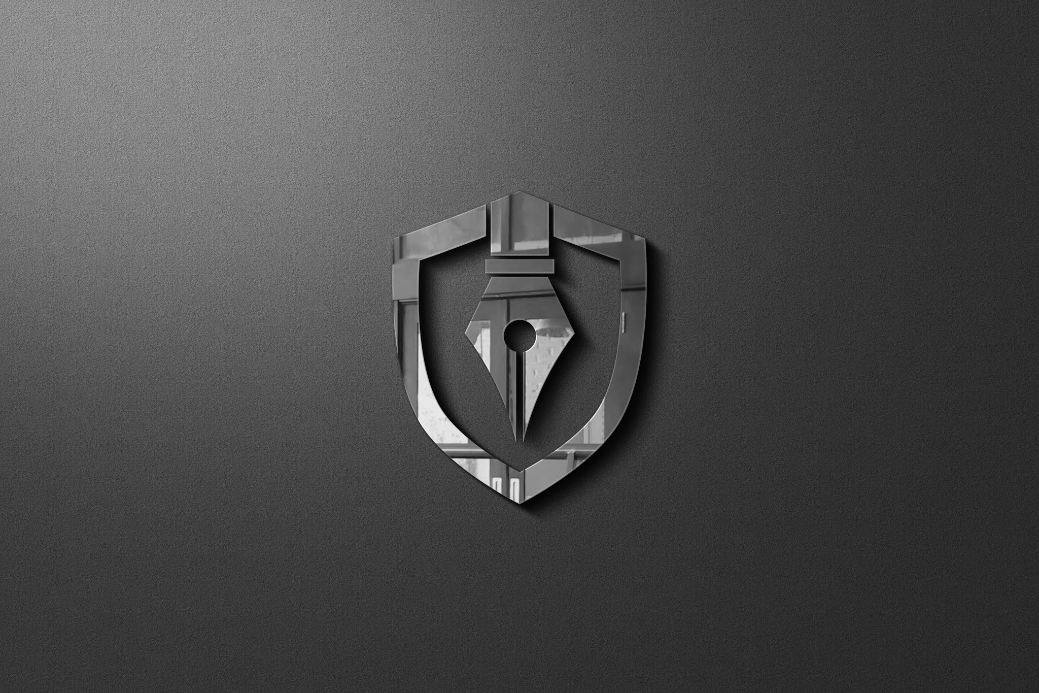 Logo on office tinted window mockup. 3d Glass Window Logo Mockup With Free Download 2021 Katmit Com