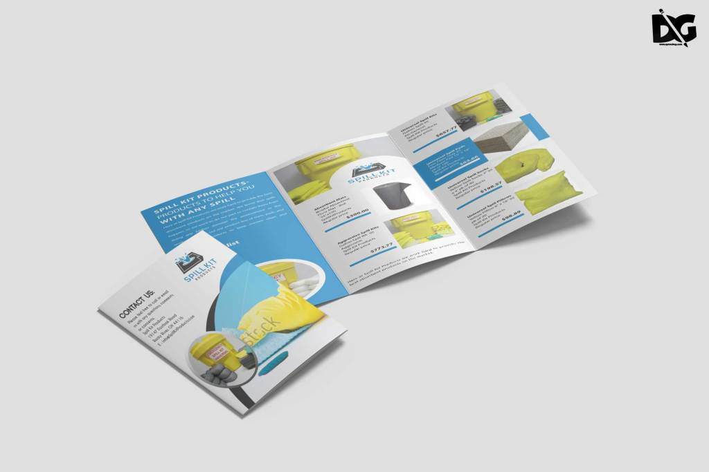 18+ Download Roll Fold Brochure Mockup Free&nbsp;Psd