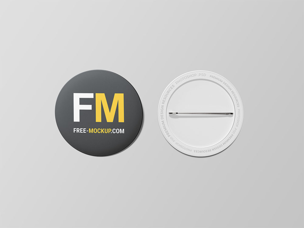 18+ Download Badge Button Mockup Free&nbsp;Psd
