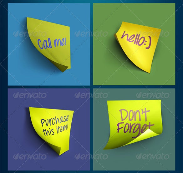 41+ Download Sticky Notes Branding Mockup Free&nbsp;Psd
