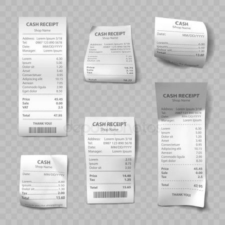 48+ Download Receipt Psd Mockup