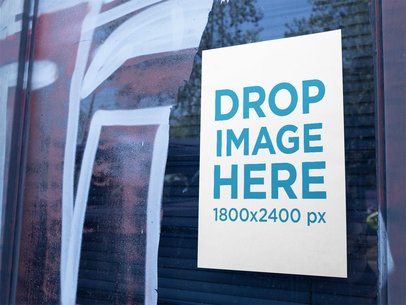 30+ Download Window Poster Mockup&nbsp;Psd