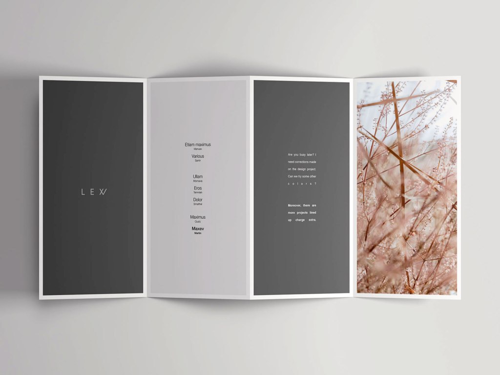 33+ Download Pamphlet Mockup&nbsp;Psd