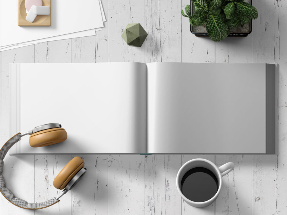 20+ Download A5 Landscape Book Mockup Psd