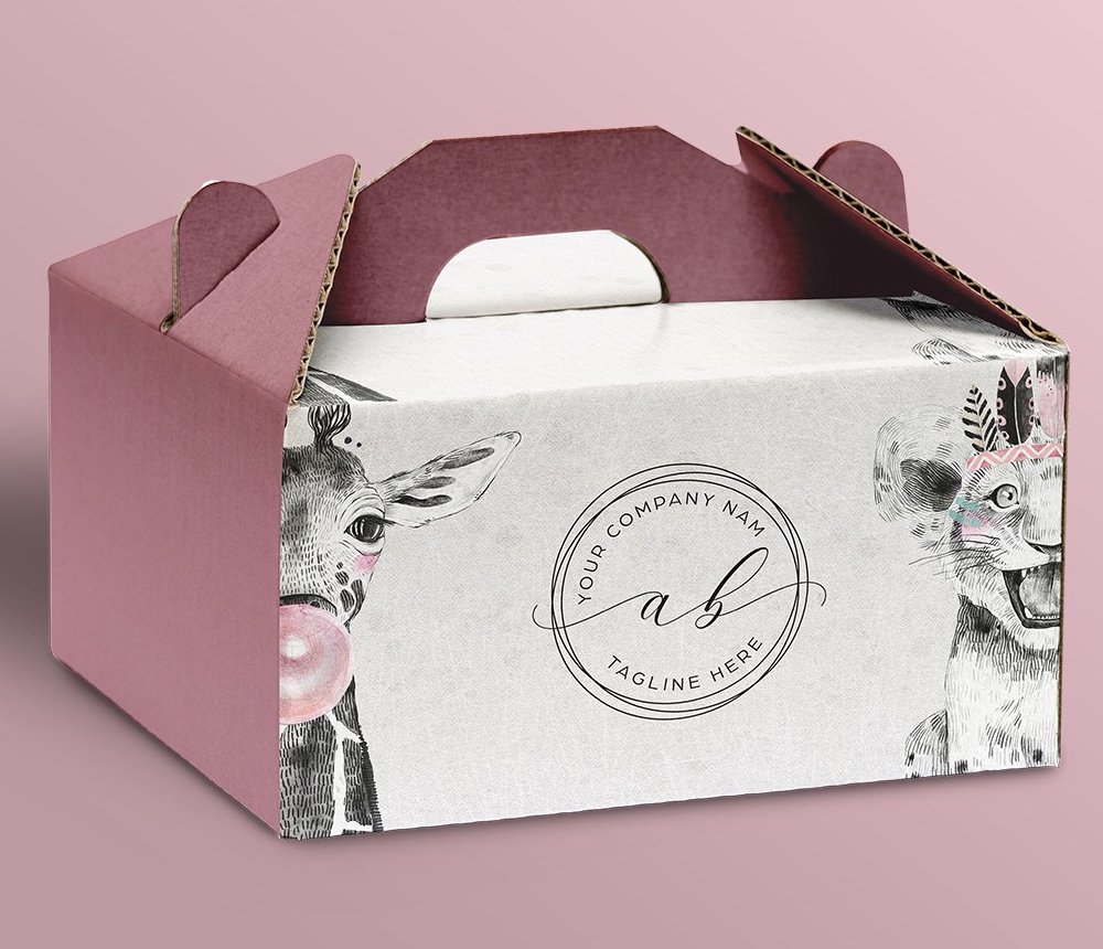 43+ Download Cake Box Mockup Free&nbsp;Psd