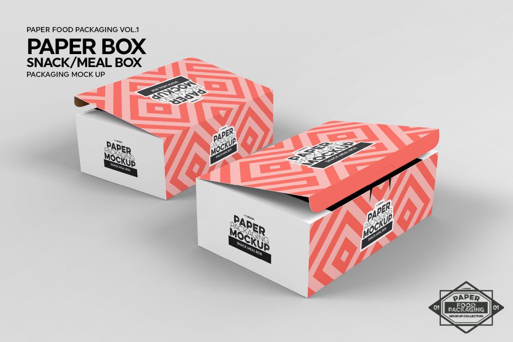 26+ Download Box Food Mockup Psd